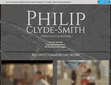 Tablet Screenshot of philipclydesmith.com
